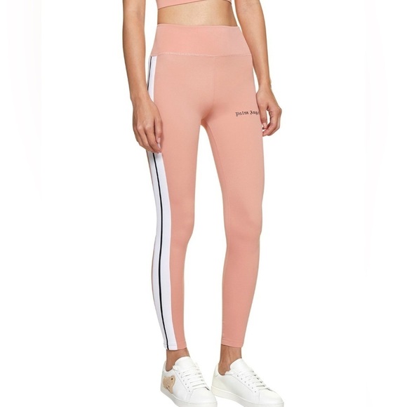 Palm Angels Logo Side Striped Leggings S/M - Picture 3 of 17